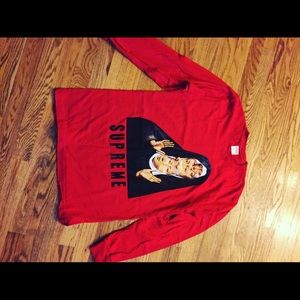Supreme nun tee red M